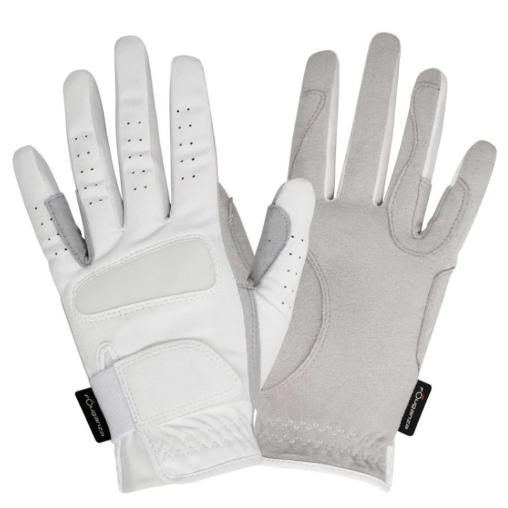 🐎 Fouganza Women's Horseback Riding Grippy Gloves Large 9 ½